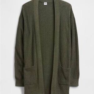 GAP Dark Green Knit Cardigan